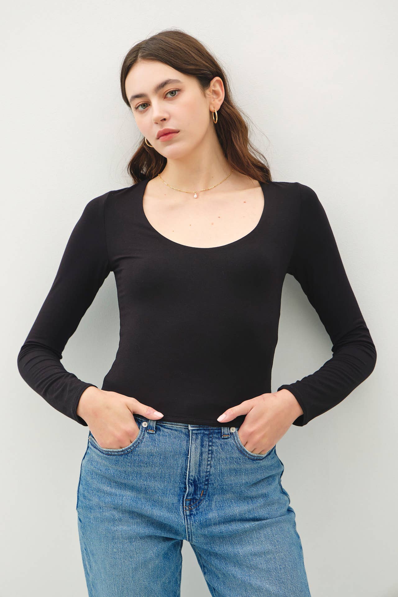 Be Cool - 26FW NEW SHADE[SOFT CORE]BASIC LONG SLEEVE TOP