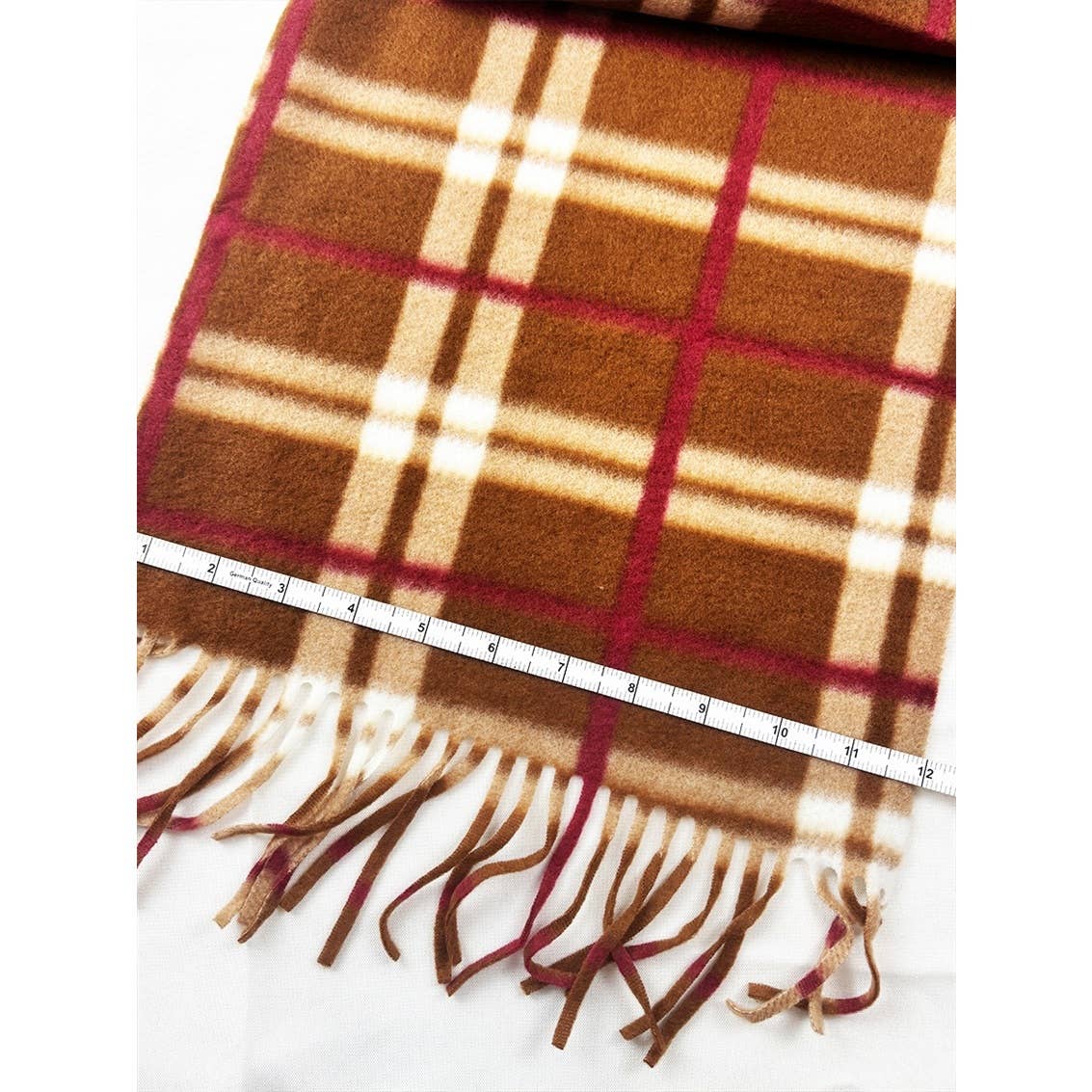 Love and Repeat - Affordable Classic Plaid Fringe Scarf