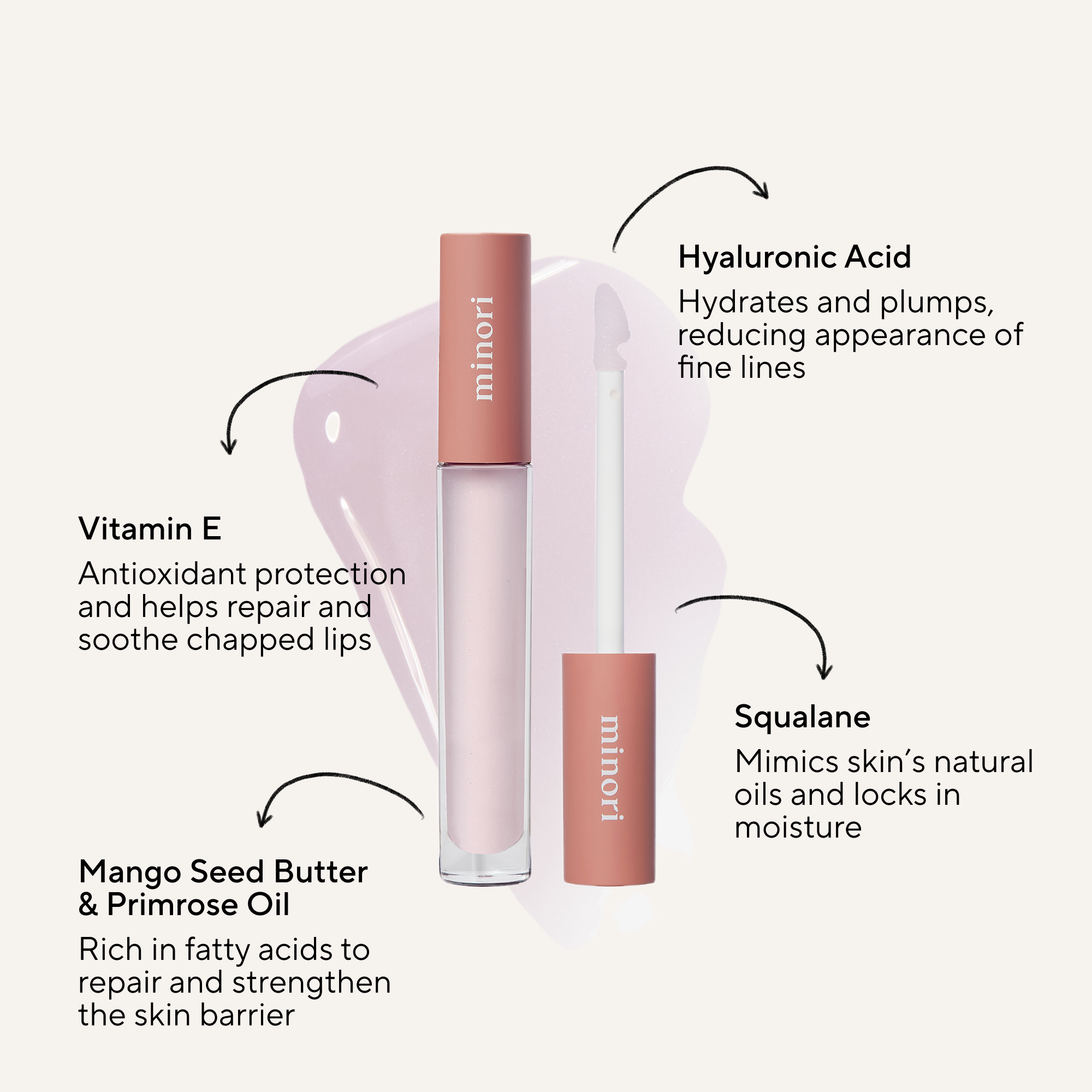 Minori - Lip Serum — Dream (Clear)