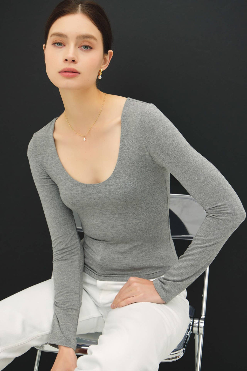 Be Cool - 26FW NEW SHADE[SOFT CORE]BASIC LONG SLEEVE TOP