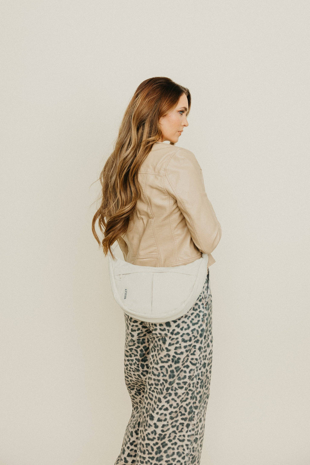 Brixley Bags - Ivory Crescent Bag