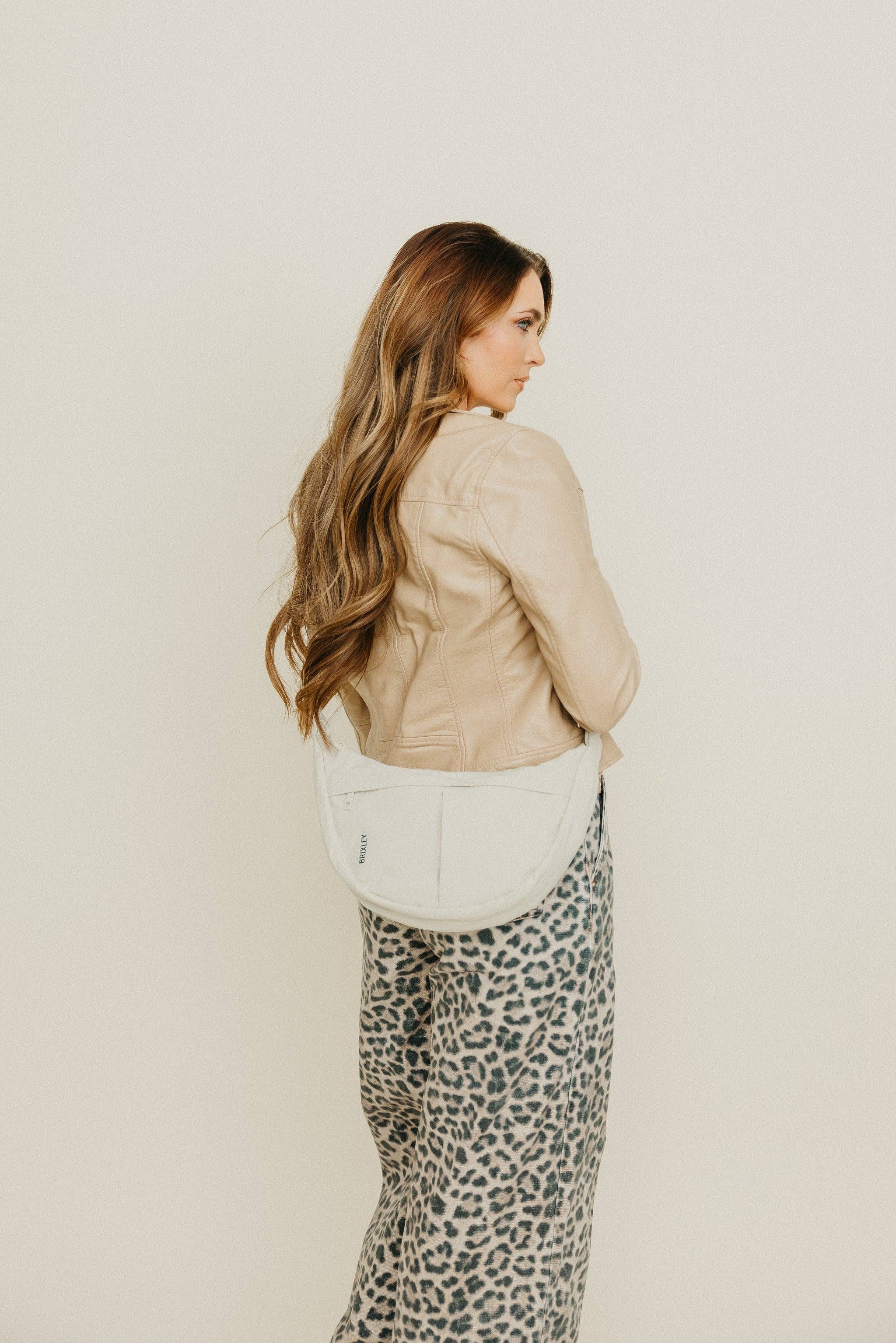 Brixley Bags - Ivory Crescent Bag