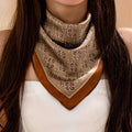 Geometric Silky Scarf | 80SC3102