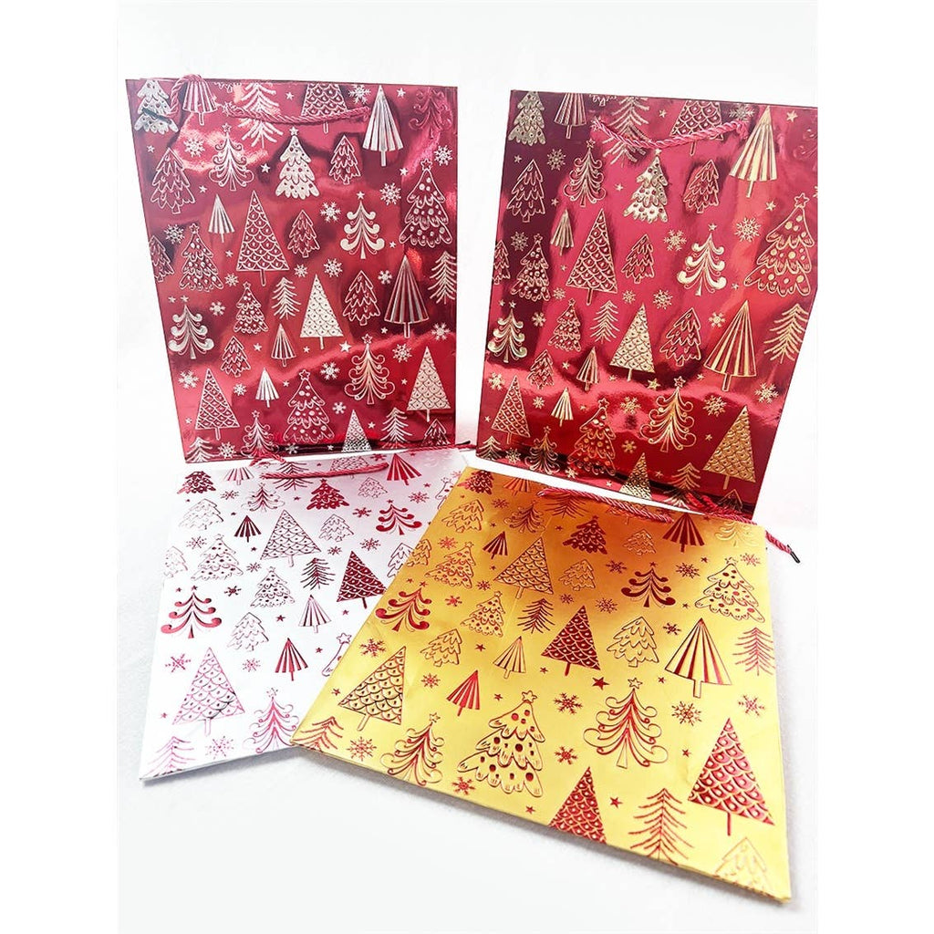 Love and Repeat - Christmas Tree Design Gift Bag