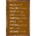 Hello Fall Favorites Orange