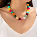 Pebble Beaded Necklace | 80N93363