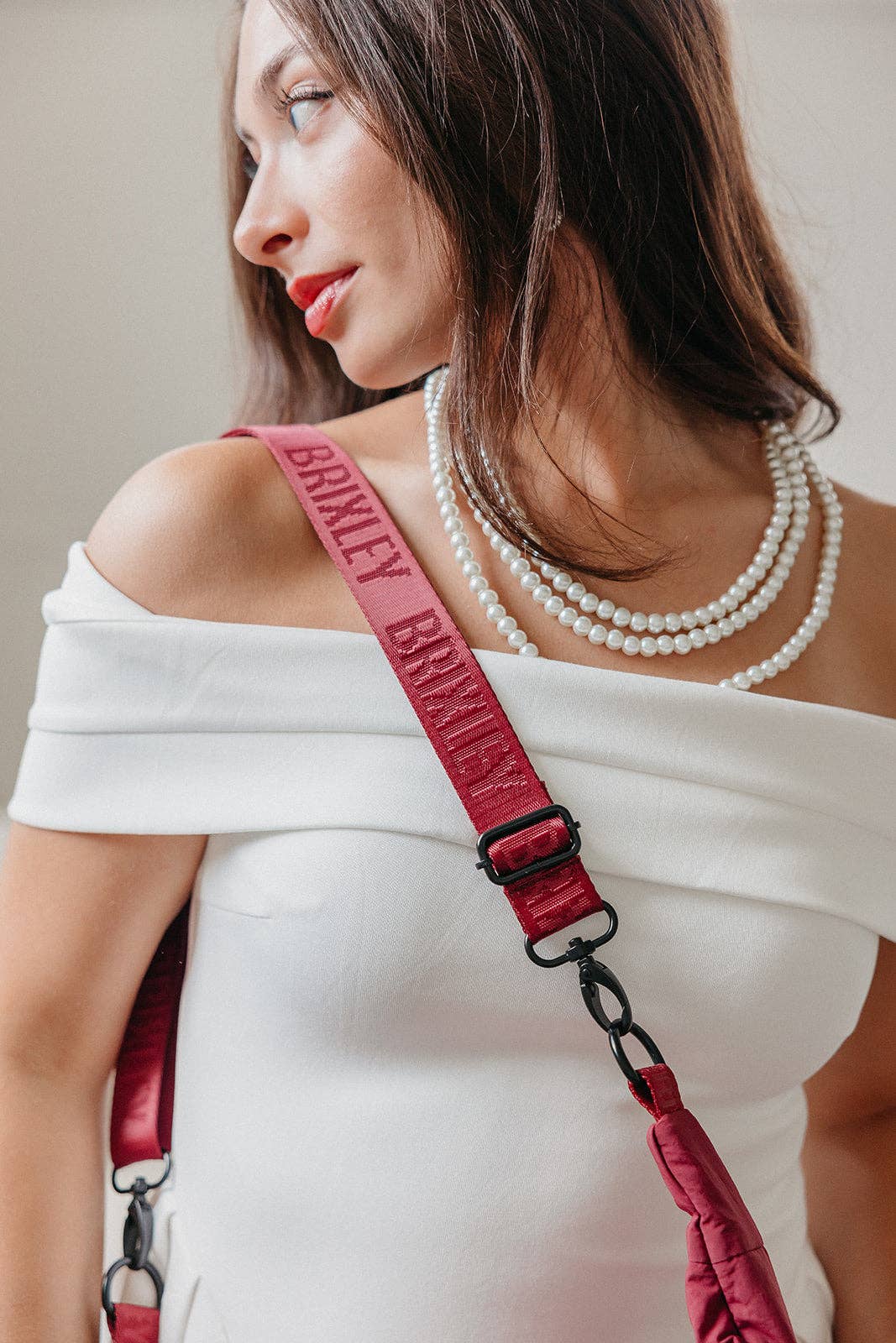 Brixley Bags - Cranberry Crescent