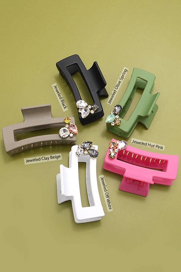JOSSLYN by wall to wall - JUMBO CLASSIC HAIR CLAW CLIPS | 21H0244