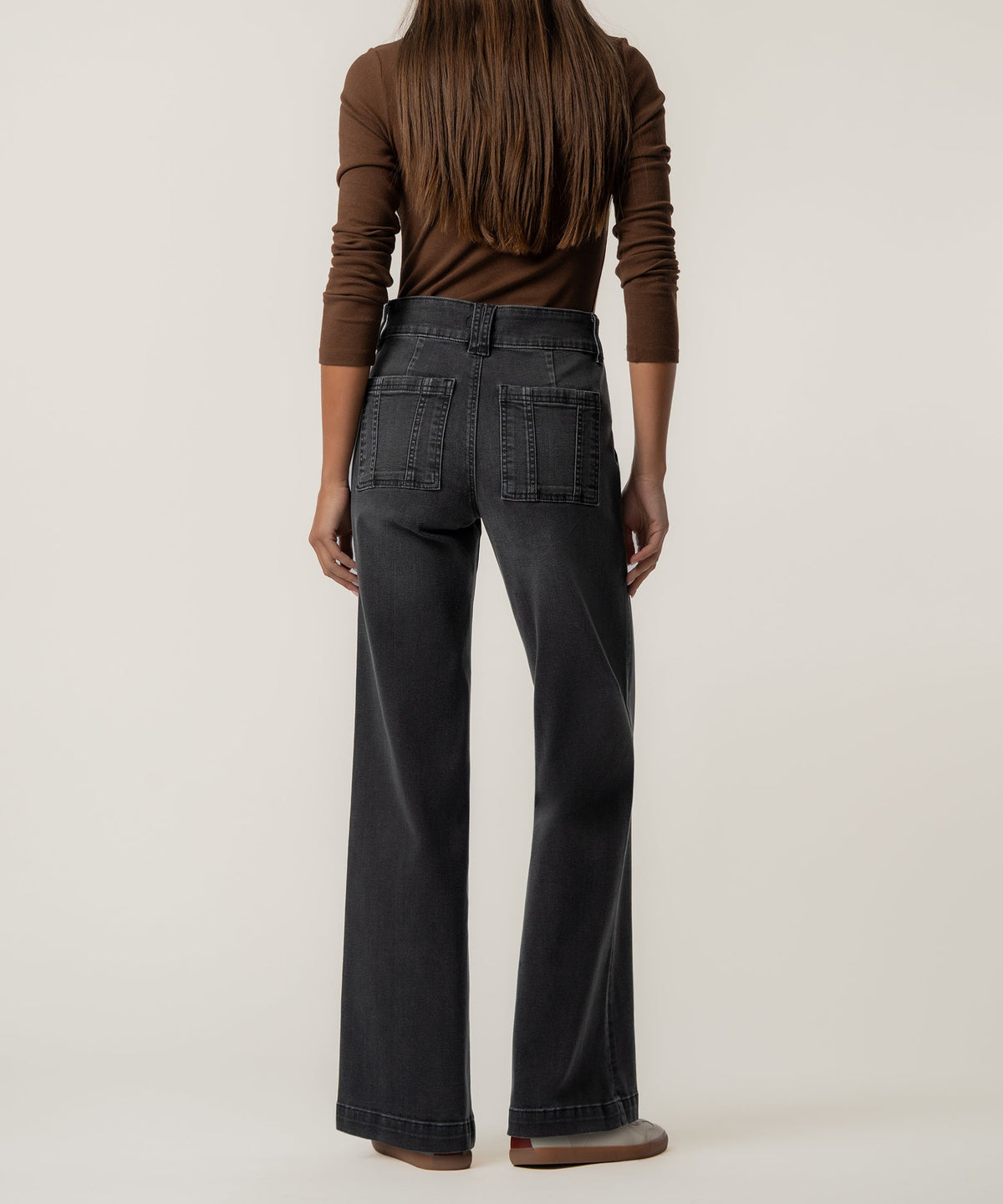 KUT Jodi High Rise Straight Leg