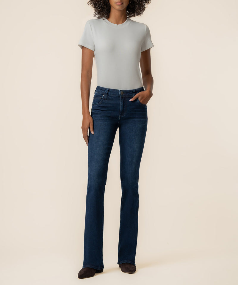 KUT Natalie Mid Rise Flare