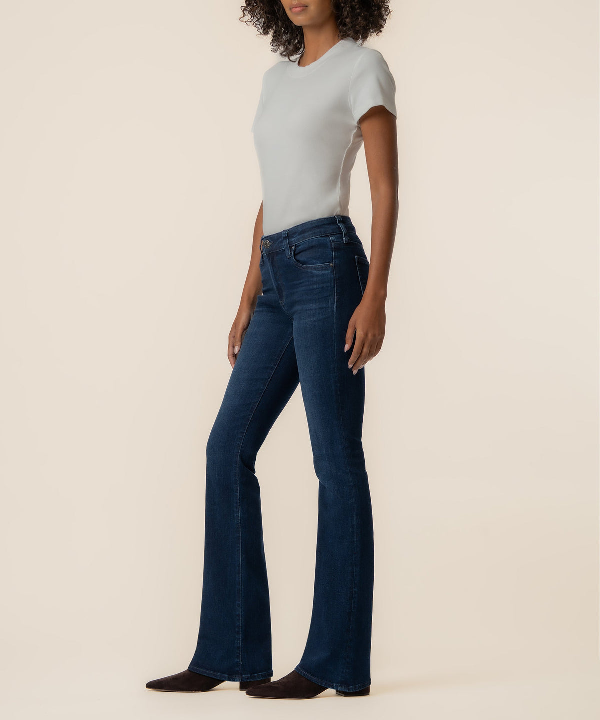 KUT Natalie Mid Rise Flare