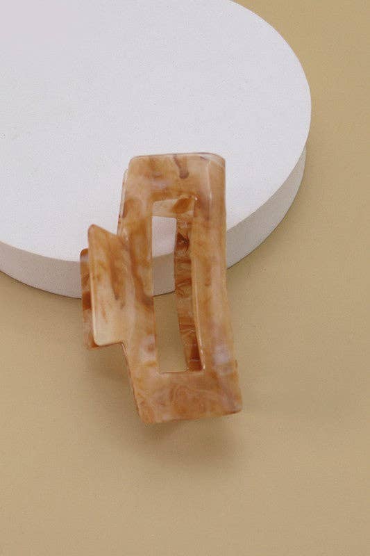 RECTANGLE HAIR CLAW CLIP