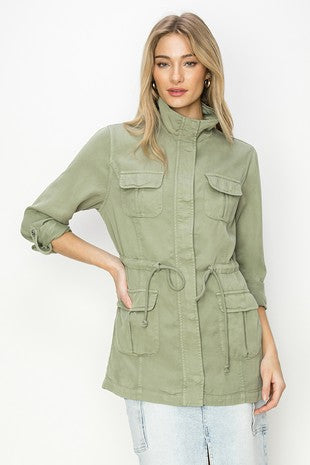 Tencel Anorak Jacket
