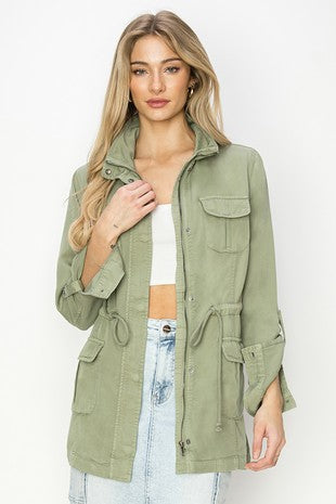 Tencel Anorak Jacket