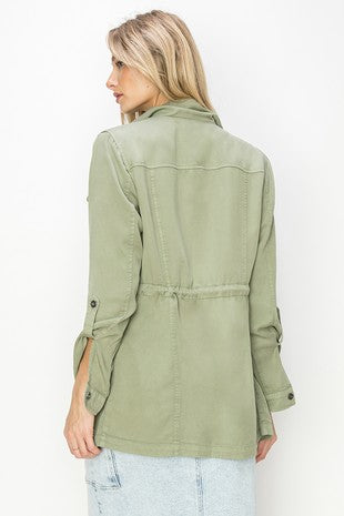 Tencel Anorak Jacket