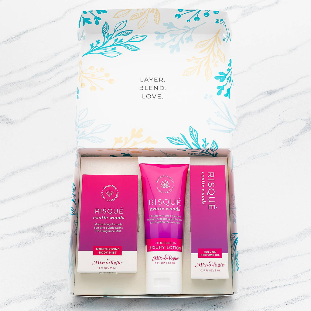 Mixologie - Women's Gift Set Trio Box (Choose Scent)