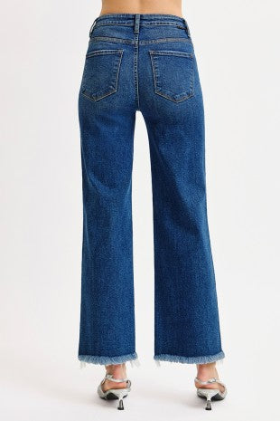 Risen Ankle Straight Jeans 5978