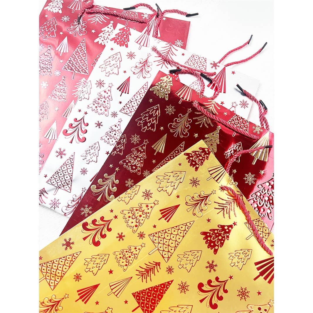 Love and Repeat - Christmas Tree Design Gift Bag