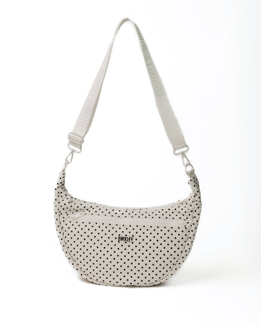Brixley Bags - Pearl Dot Crescent Bag