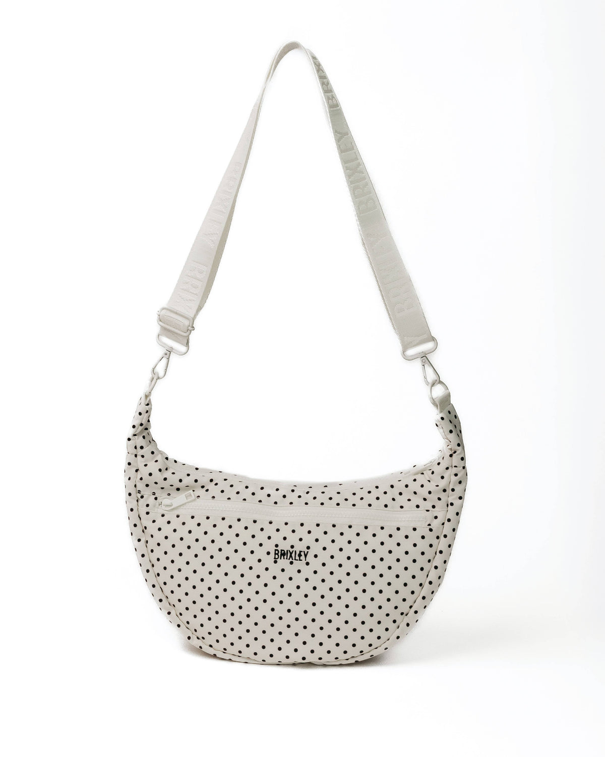 Brixley Bags - Pearl Dot Crescent Bag