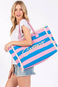 Summer Print Tote Bag