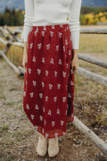Poinsettia Skirt