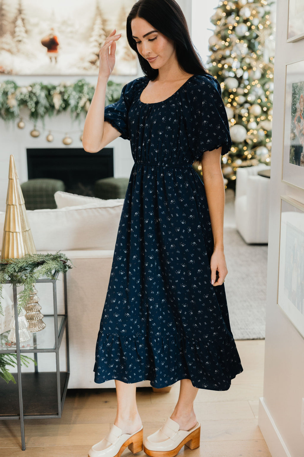 Mikarose the twila in kitchen blue