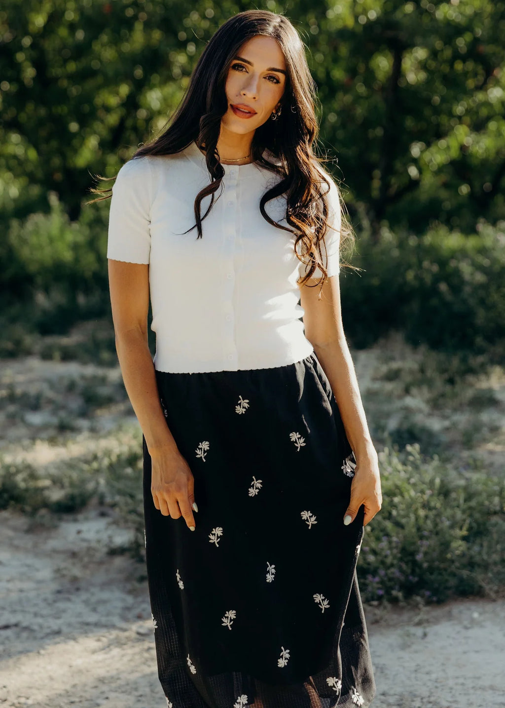 Scalloped Cardigan