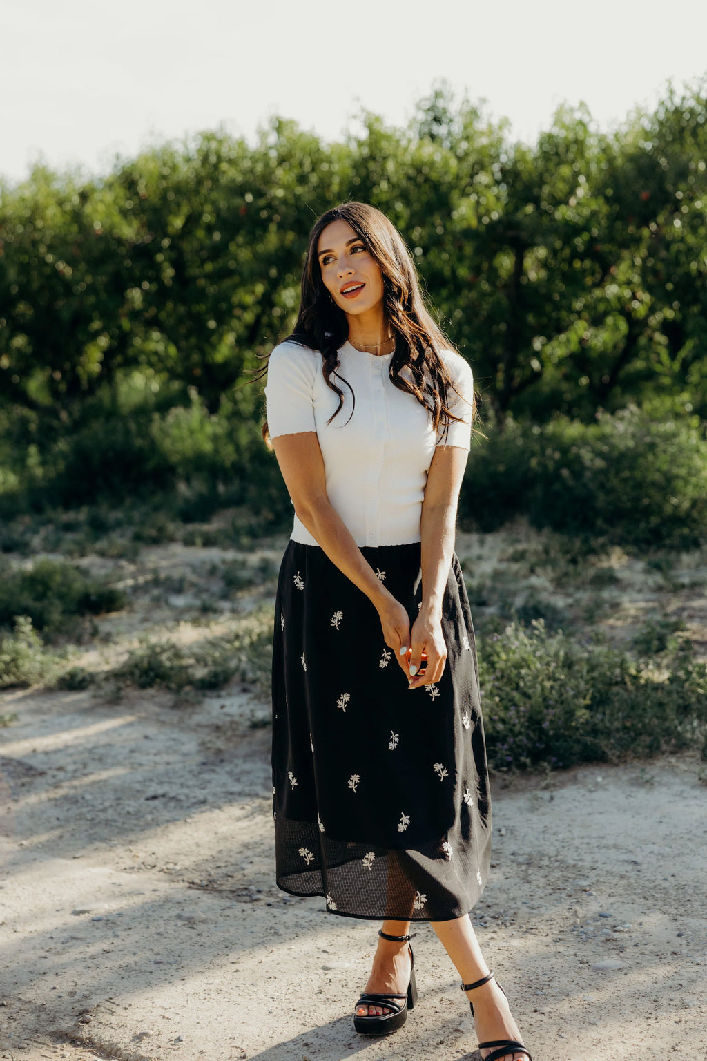 Scalloped Cardigan