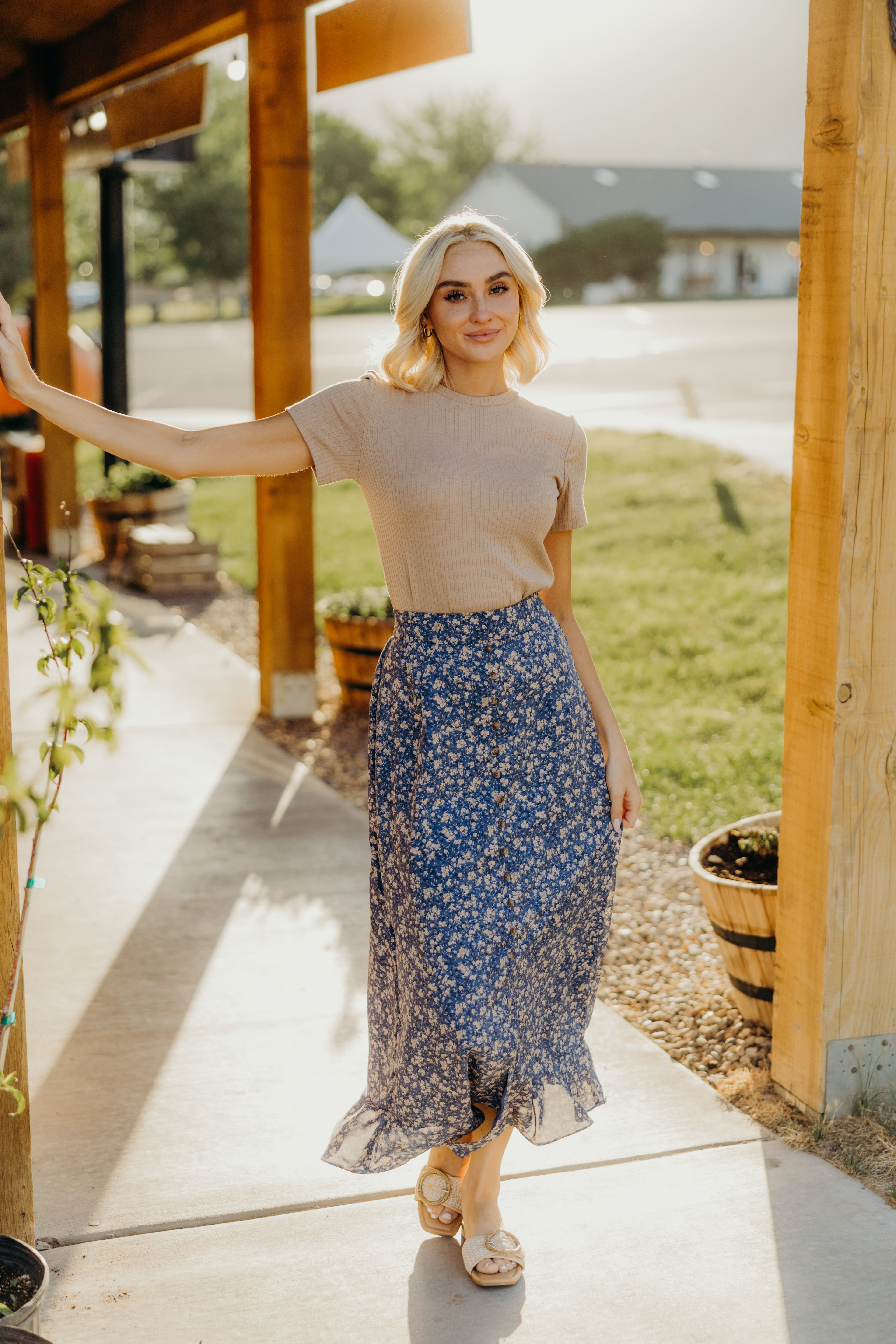 Slit Front Maxi