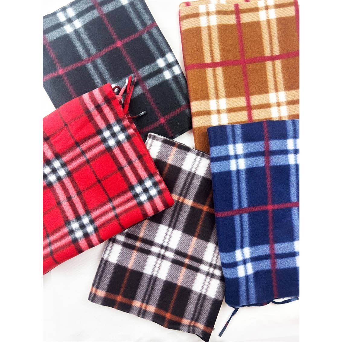 Love and Repeat - Affordable Classic Plaid Fringe Scarf