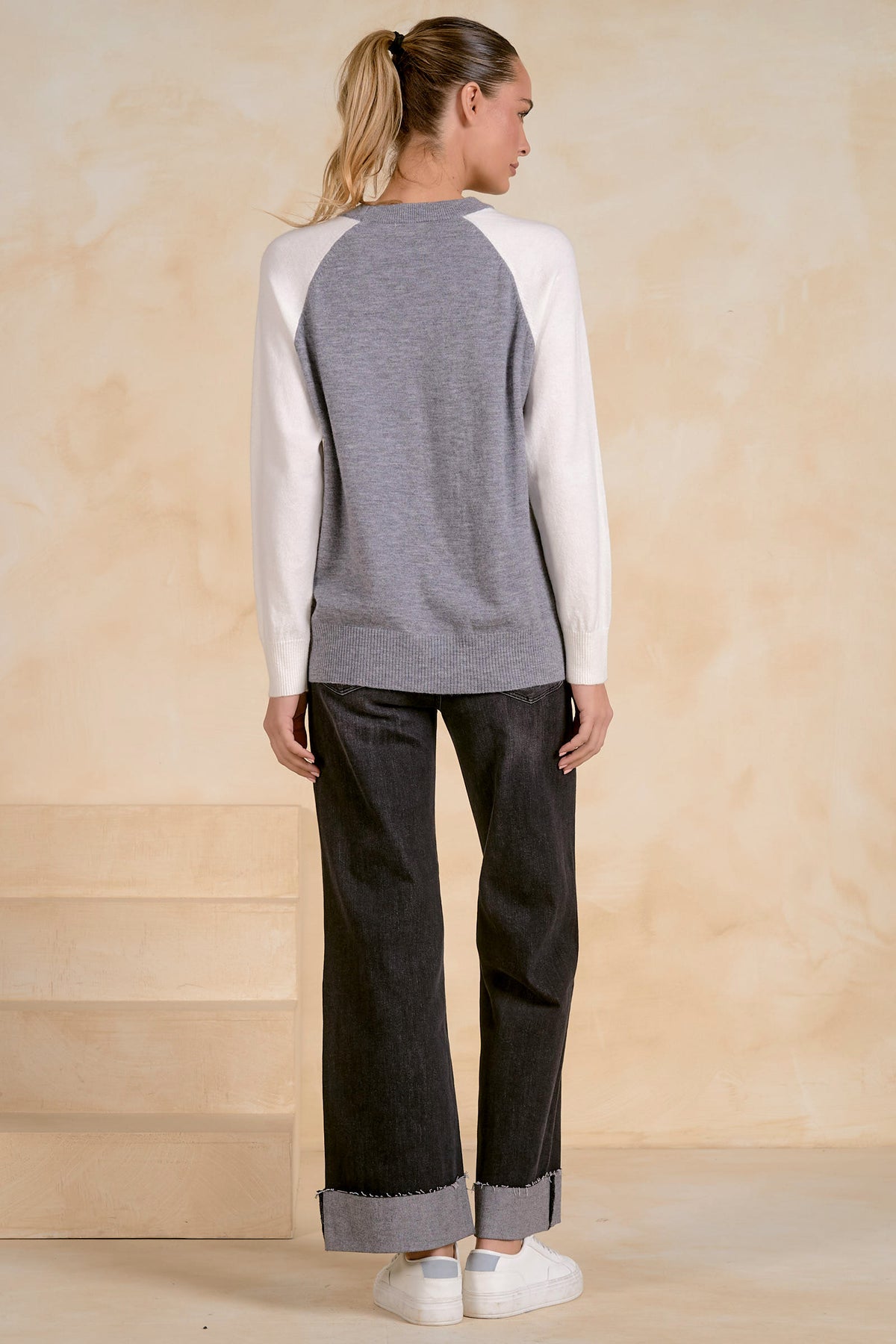 Colorblock Sweater