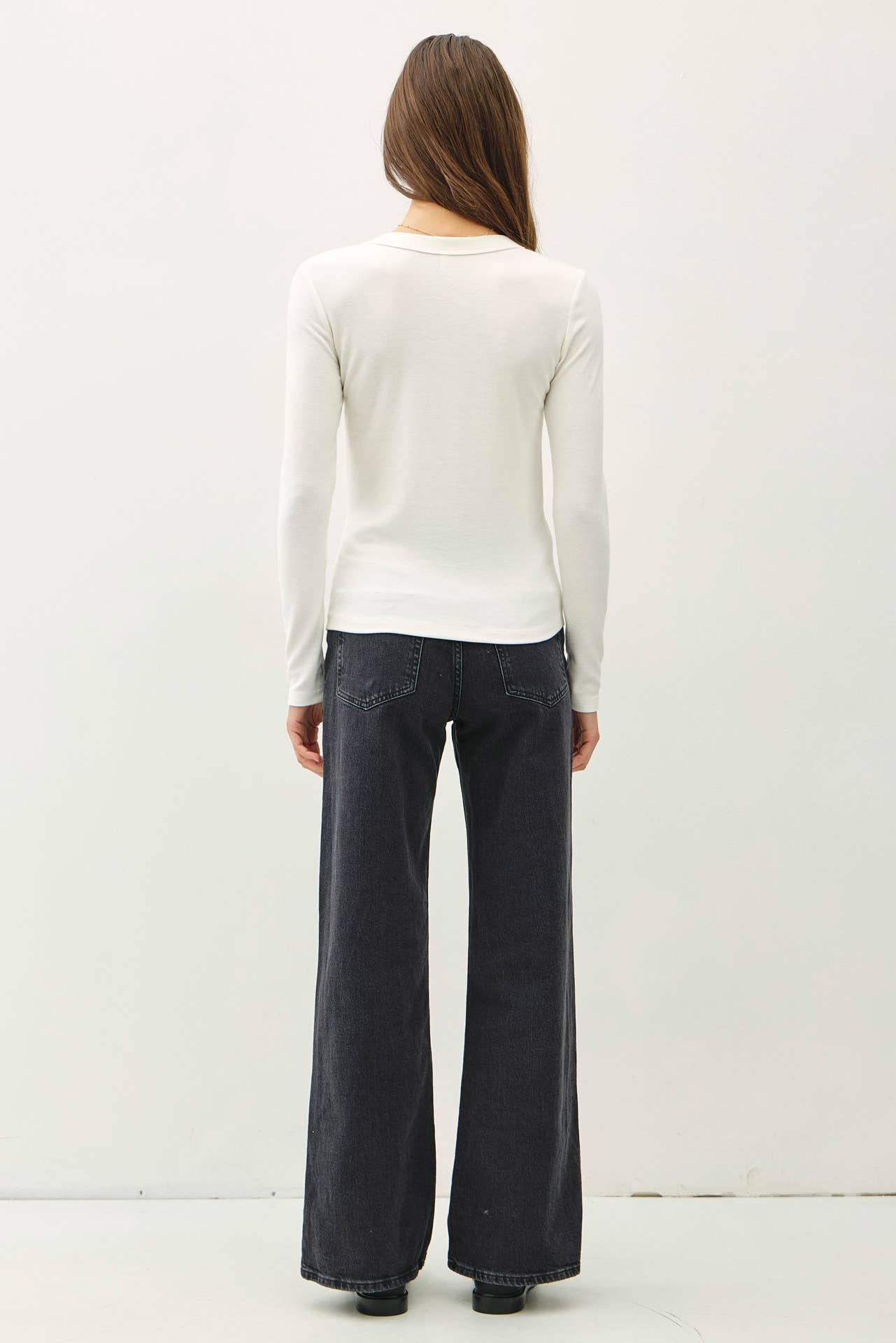 Be Cool - NEW COLOR-ROUND NECK LONG SLEEVE KNIT TOP