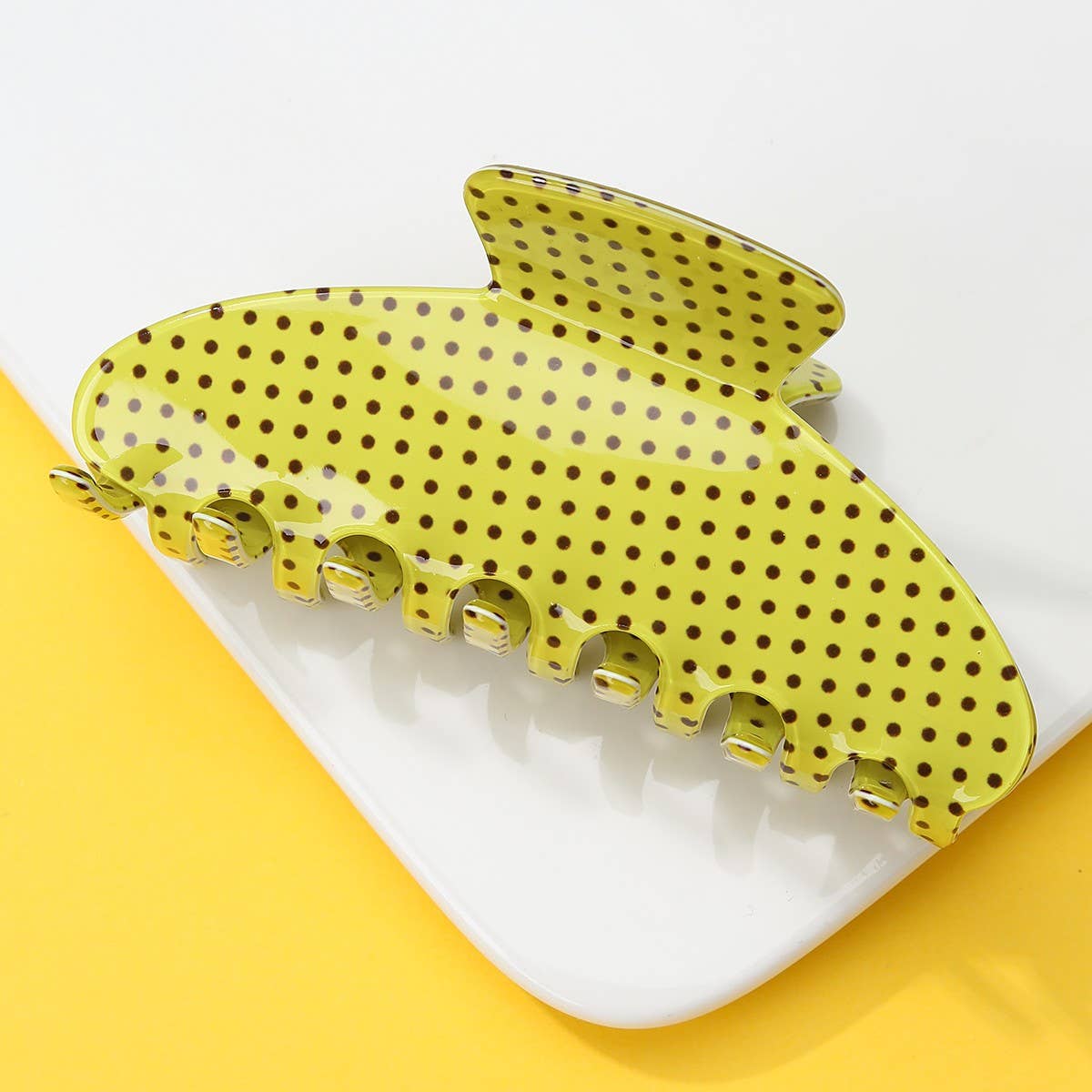JOSSLYN by wall to wall - Polka Dot Hair Claw Clip | 40H1052