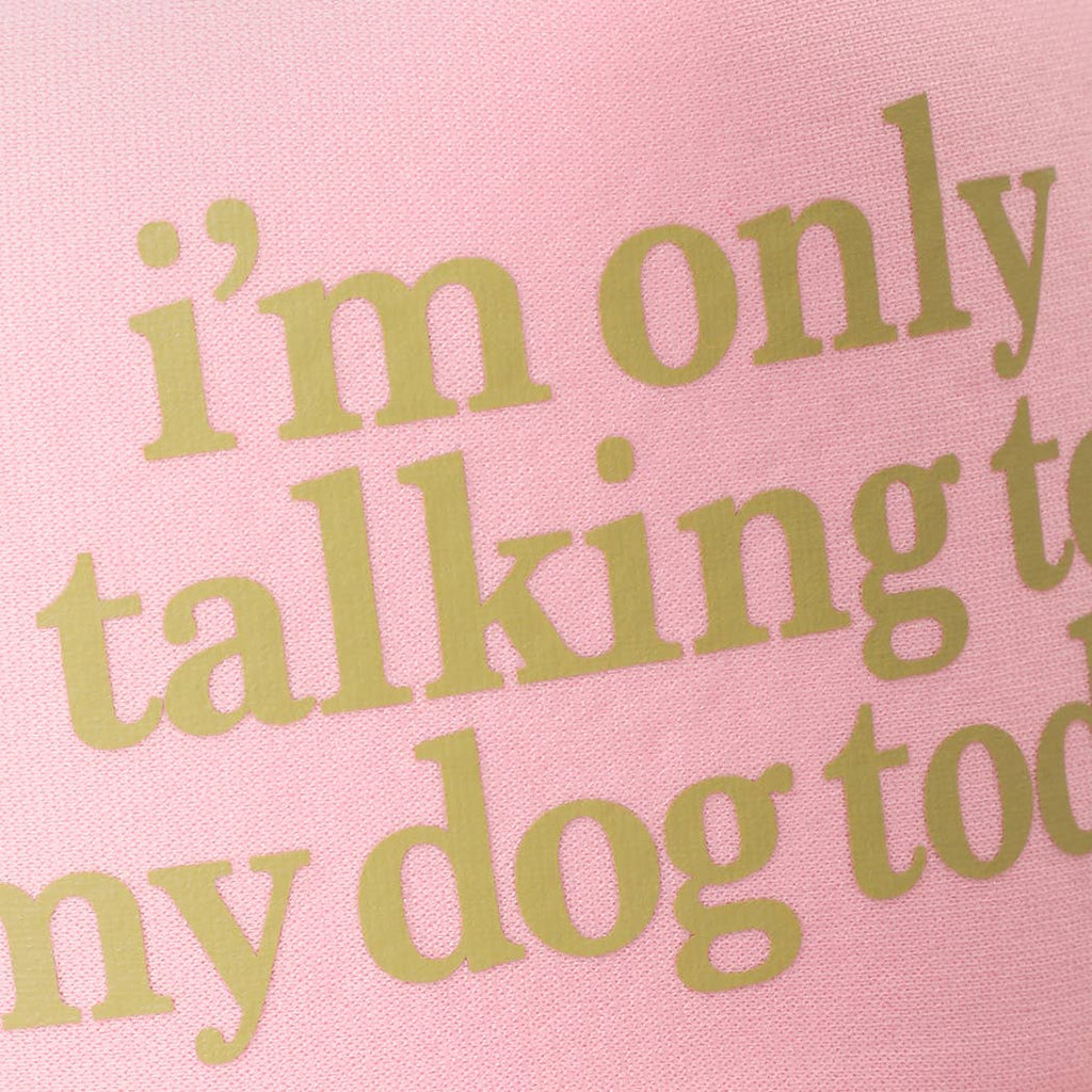 Fashion City - I'm Only Talking To My Dog Today Foam Mesh Back Trucker Hat