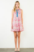 Mixed Media Tulip Dress