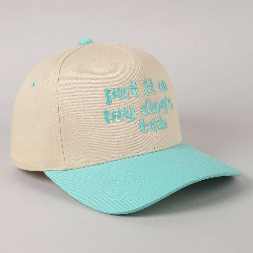 Fashion City - Put it on my dog's tab Two Tone Trucker Hat