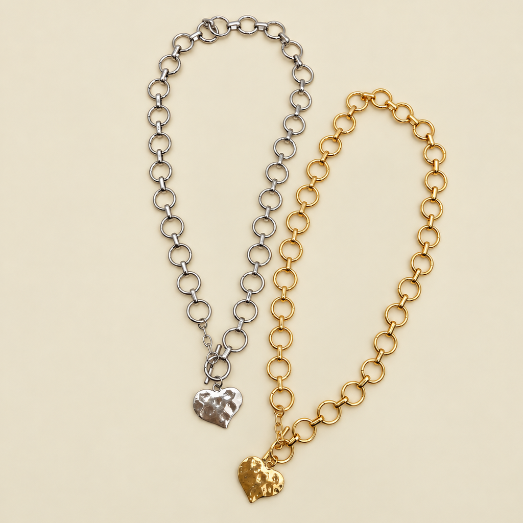 HEART FRONT TOGGLE NECKLACE | 40NK9476