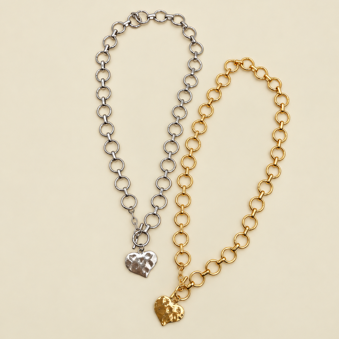 HEART FRONT TOGGLE NECKLACE | 40NK9476