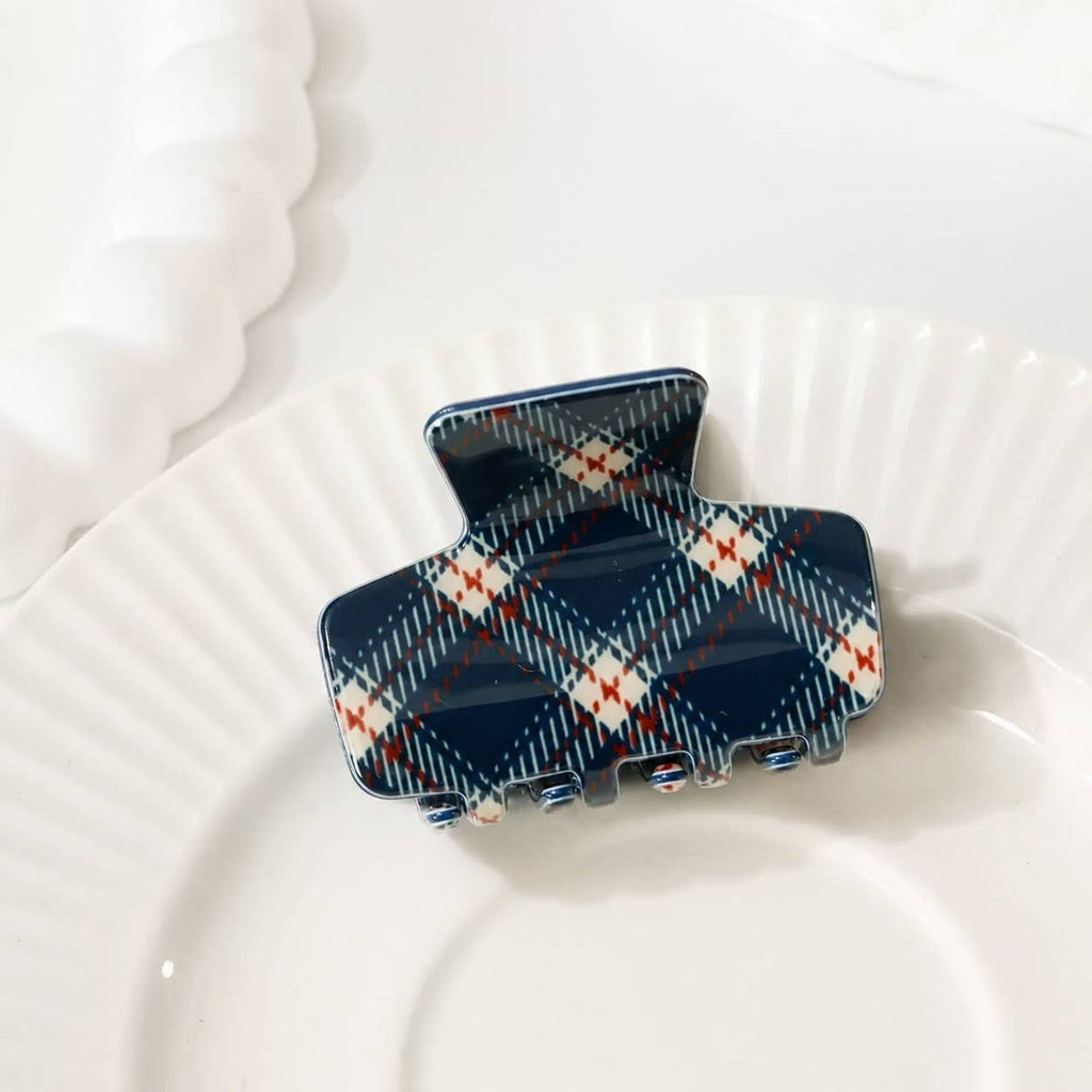 Striped & Plaid Hair Claw Clips | 40H1210