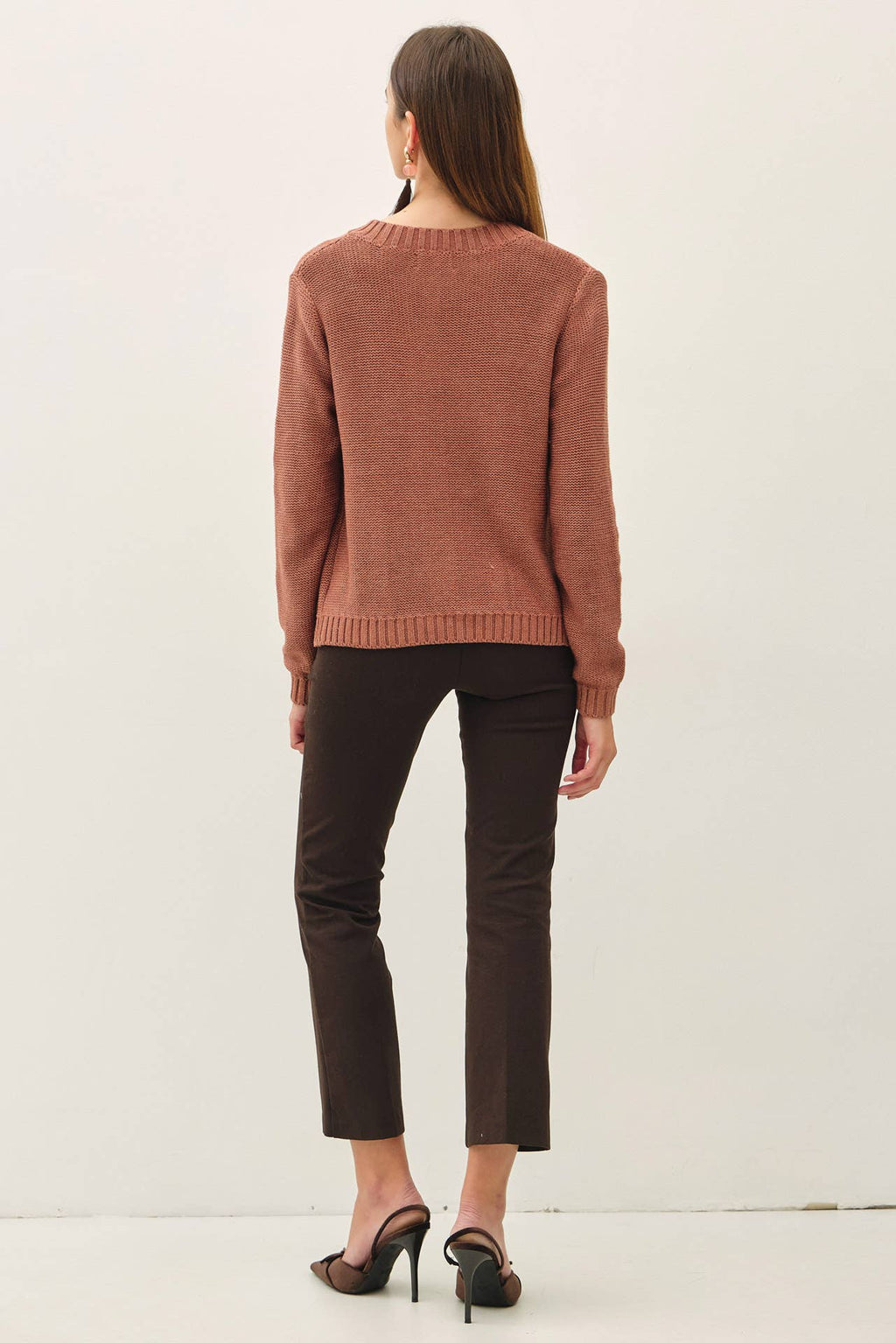 Be Cool - OPEN CARDIGAN WITH RIBBED EDGES