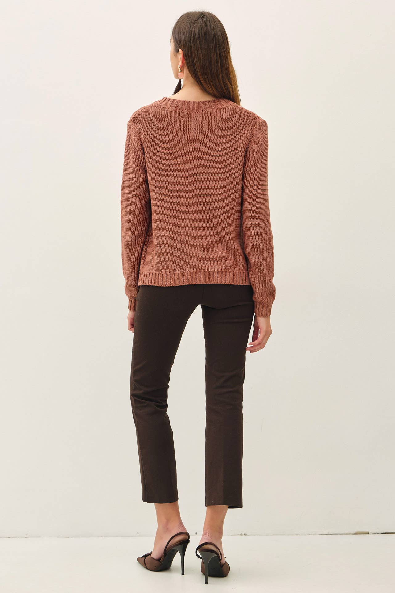 Be Cool - OPEN CARDIGAN WITH RIBBED EDGES