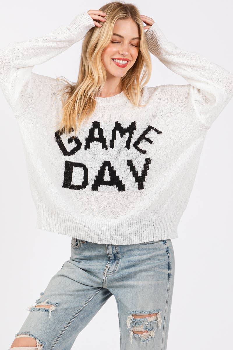GAME DAY CREWNECK SWEATER