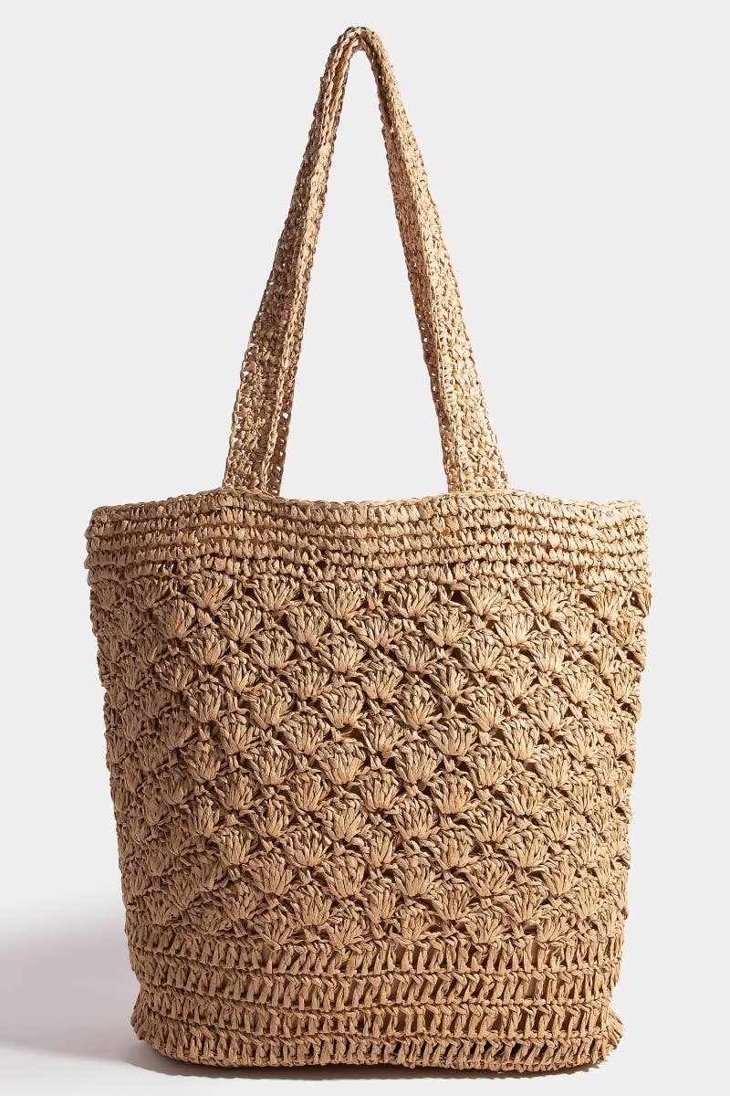 Braided Deep Tote Bag