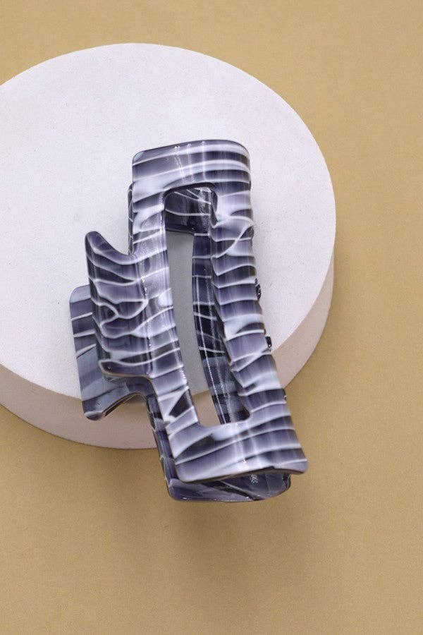 RECTANGLE HAIR CLAW CLIP