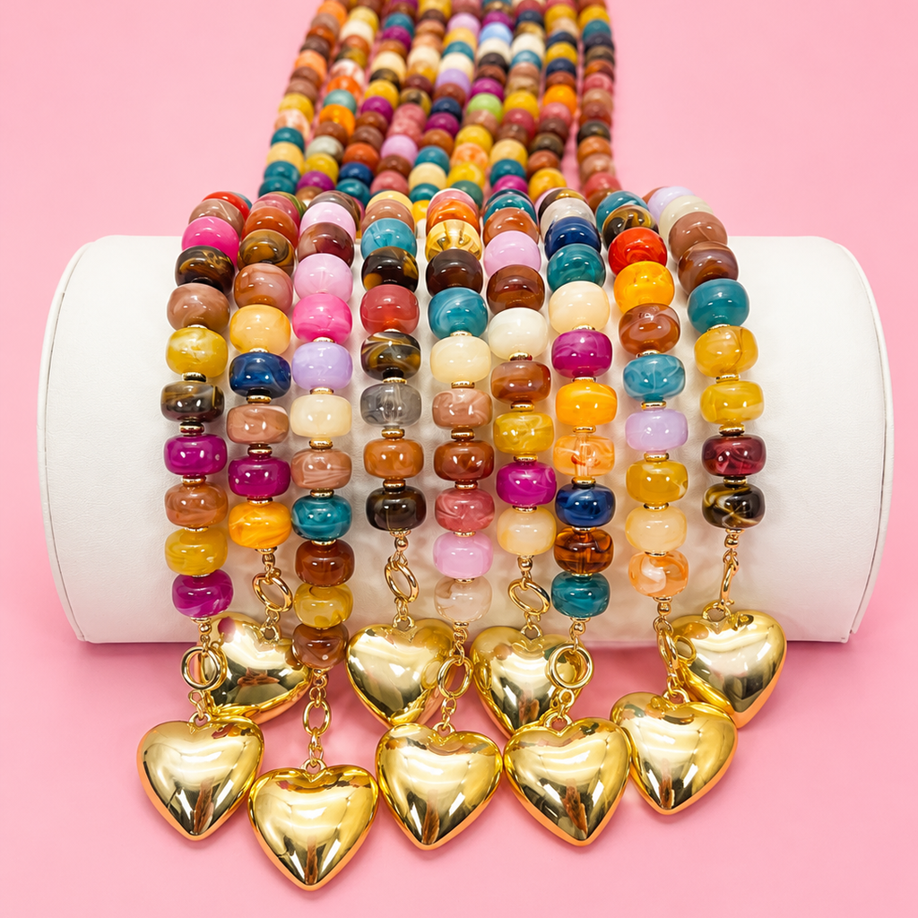 HEART CHARM TOGGLE NECKLACE | 40NK9700