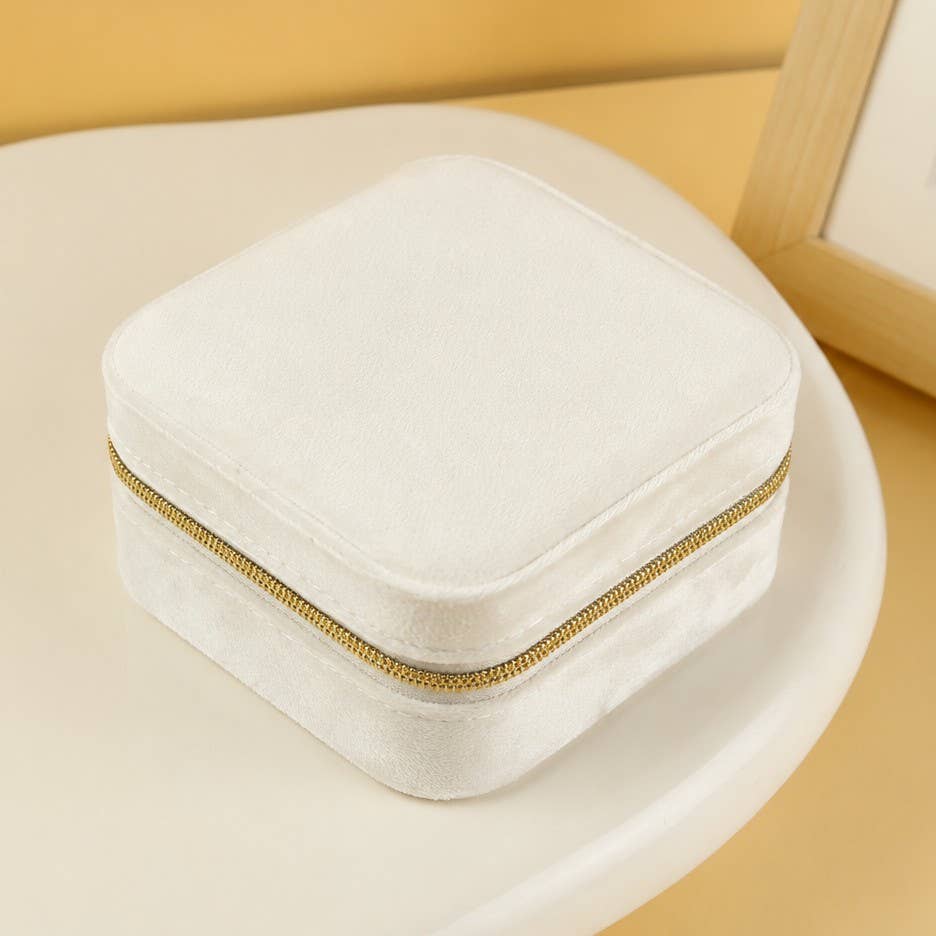 VELVET JEWELRY TRAVEL BOX | 40P642