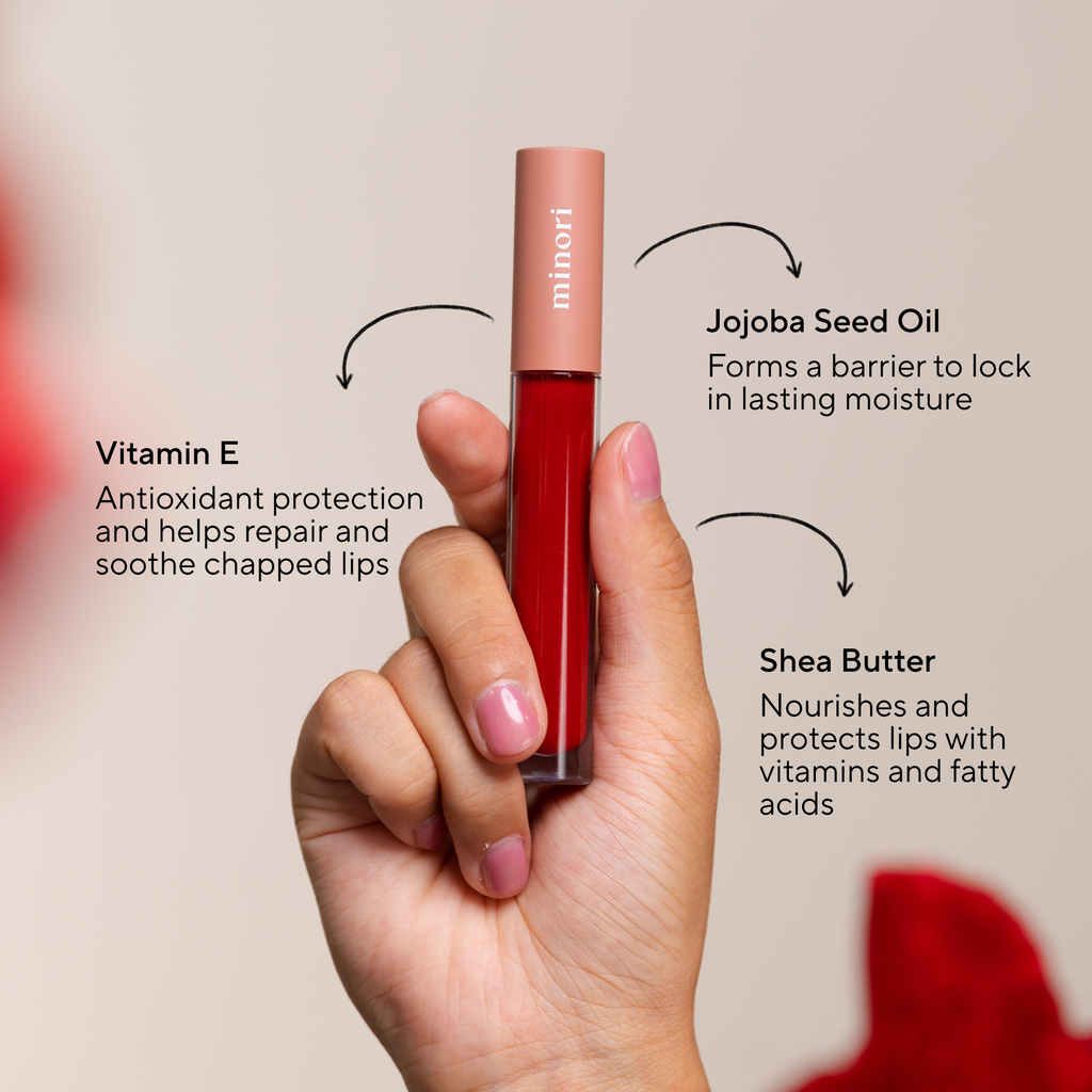 Minori - Lip Gloss — Poppy (Red) New!