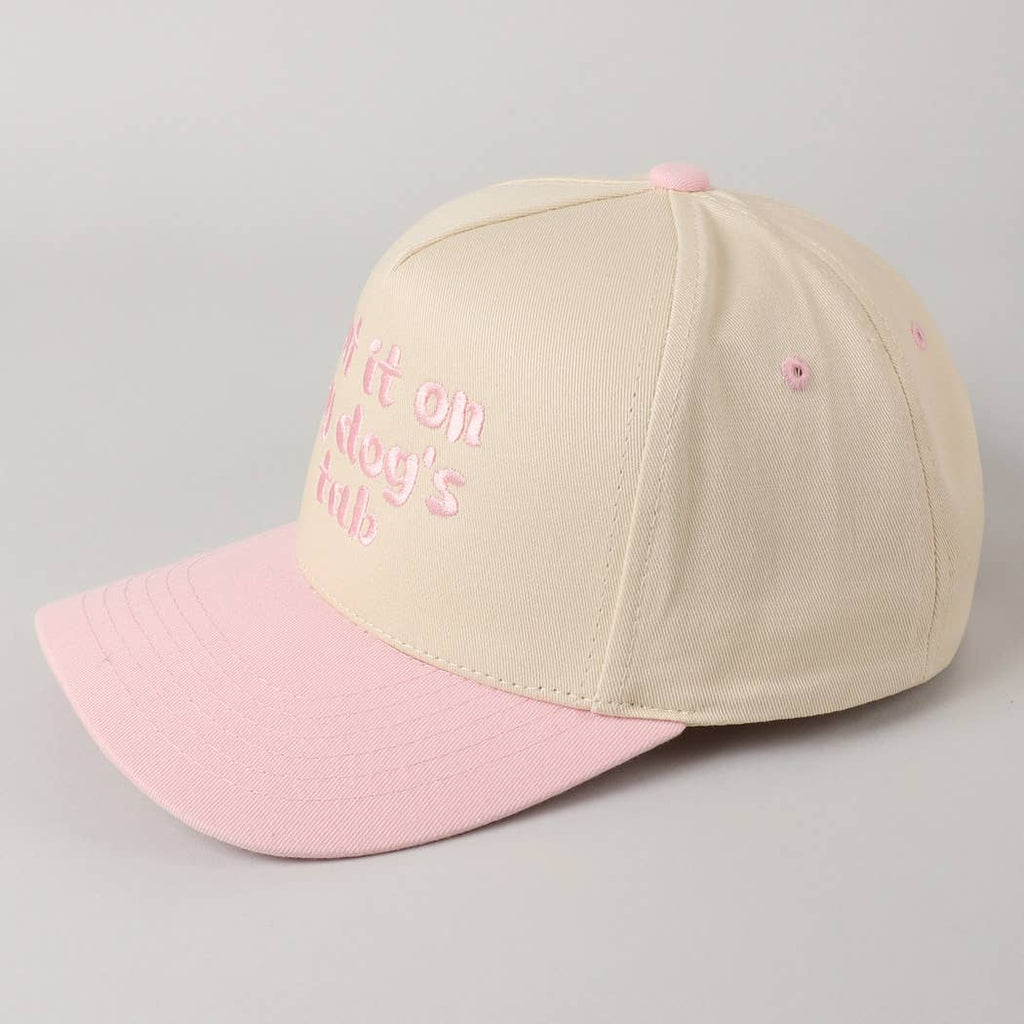 Fashion City - Put it on my dog's tab Two Tone Trucker Hat