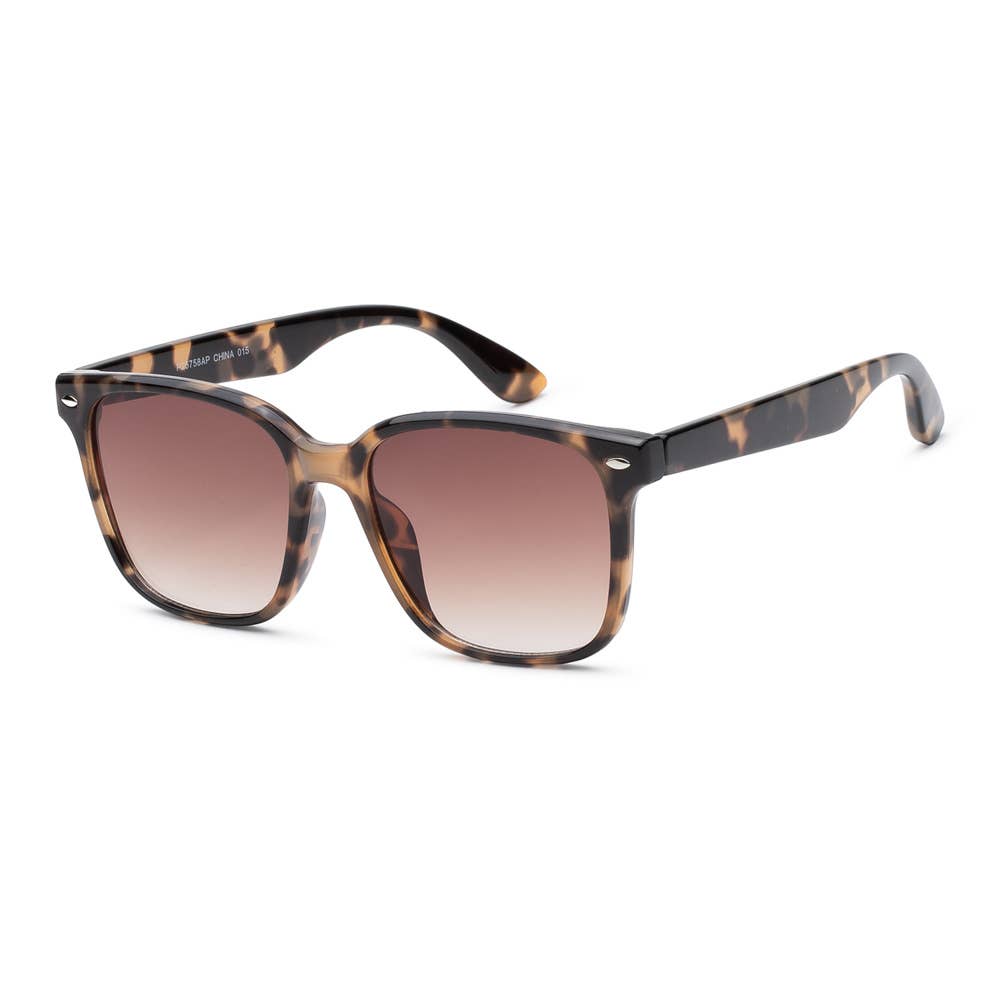 Classic Oversized Square Frame Sunglasses